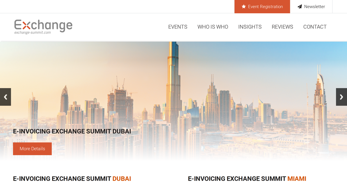 E-Invoicing Exchange Summit APAC to Address Digital Transformation in Singapore