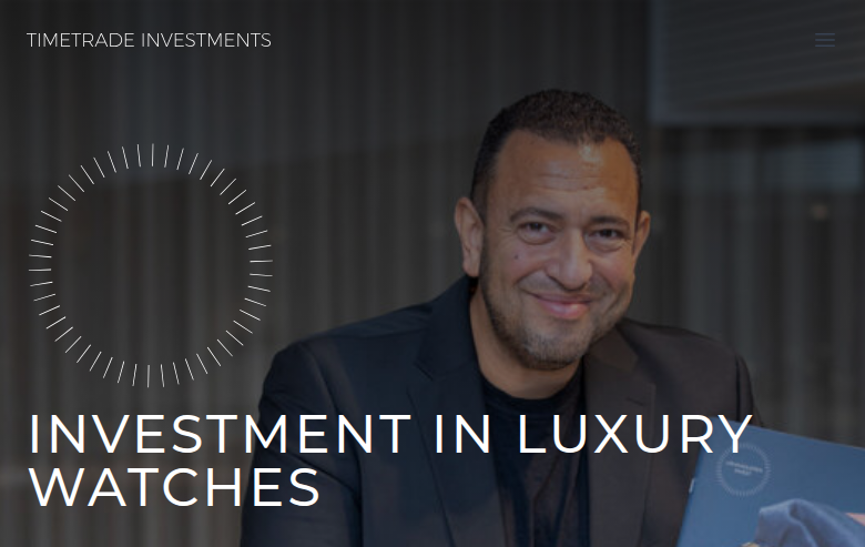 Luxury Watch Asset Manager Timetrade Investments Launches in Dubai