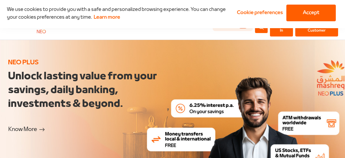 Best Digital Transformation 2025: Mashreq