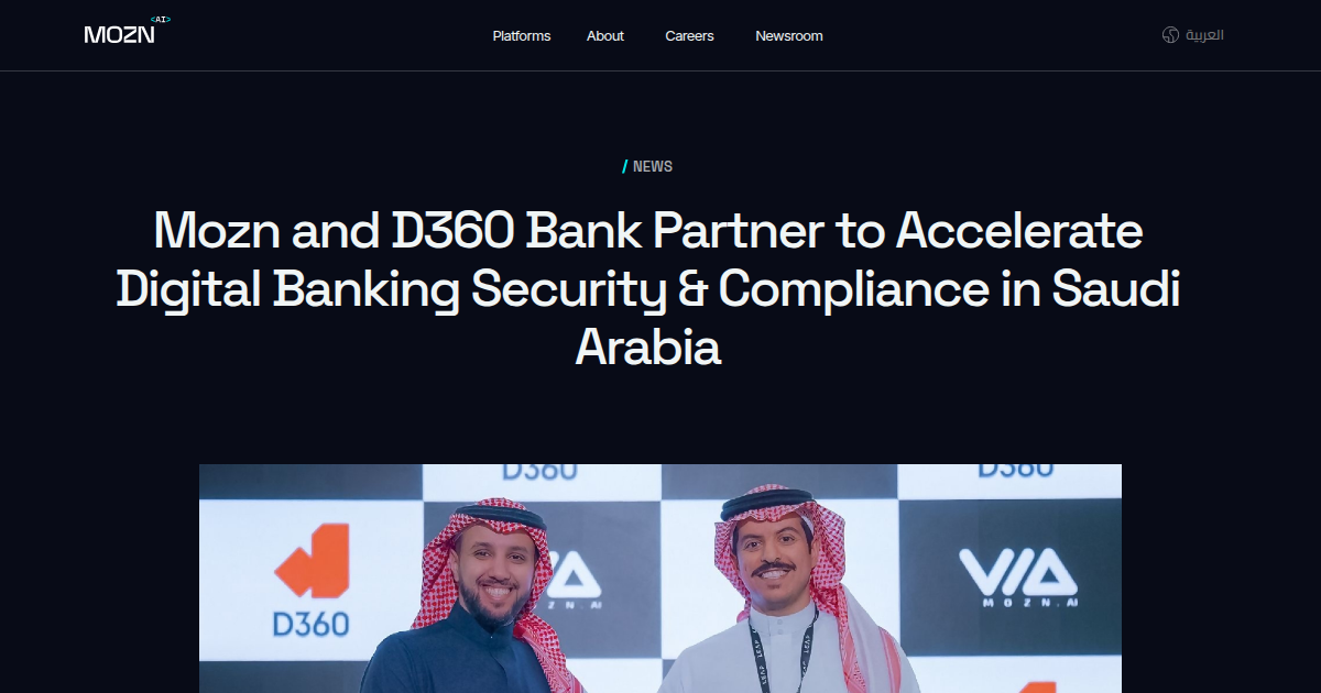 D360 Bank Partners with Mozn to Accelerate Digital Banking Security
