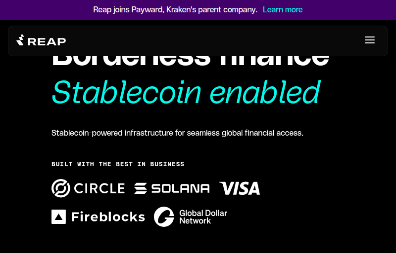 Kraken Parent Payward to Acquire Reap in Deal Worth Up to $600M