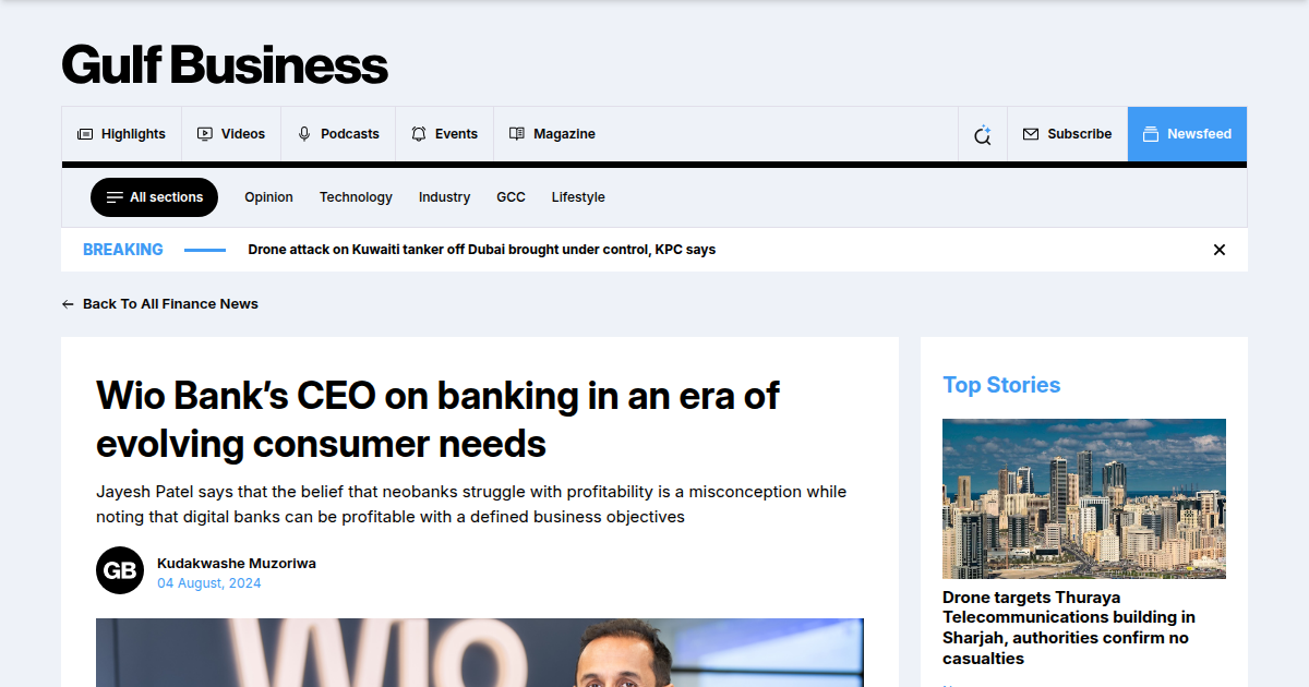 Wio Bank Builds Comprehensive SME Lending Suite and Achieves Profitability