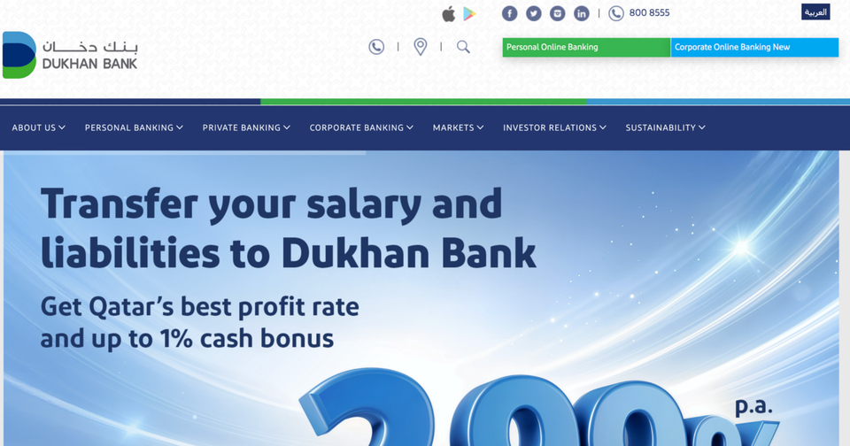 Best Digital Transformation 2025: Dukhan Bank