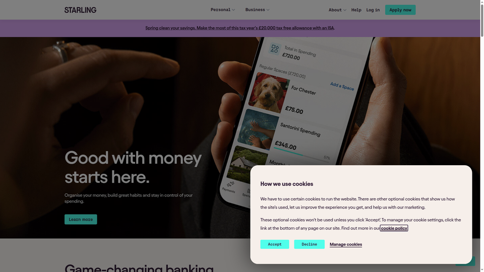 Starling set to expand business banking to the US