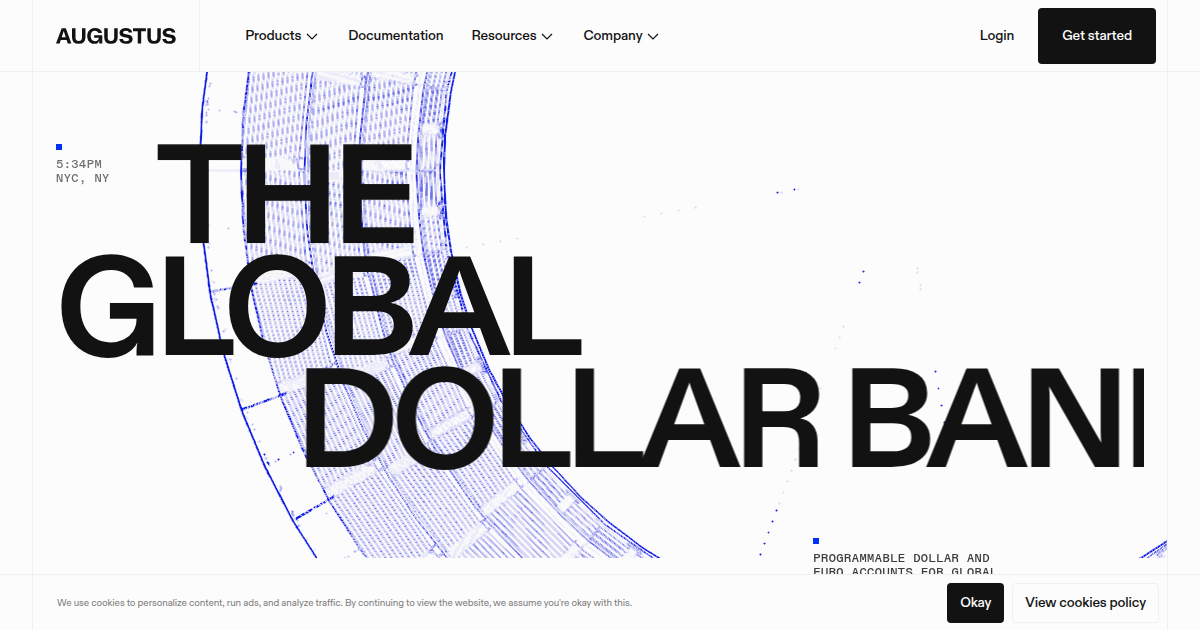 Augustus Raises $180m to Build a Chartered Dollar Clearing Bank for Stablecoins