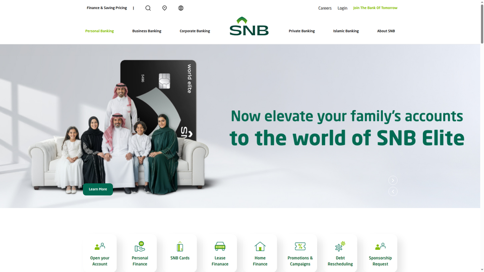 SNB Group Becomes First in MENA to Issue Mastercard's World Legend Tier